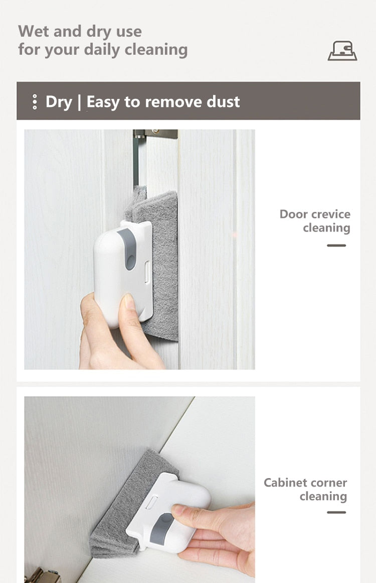 Multi-Functional Crevice Cleaning Brush