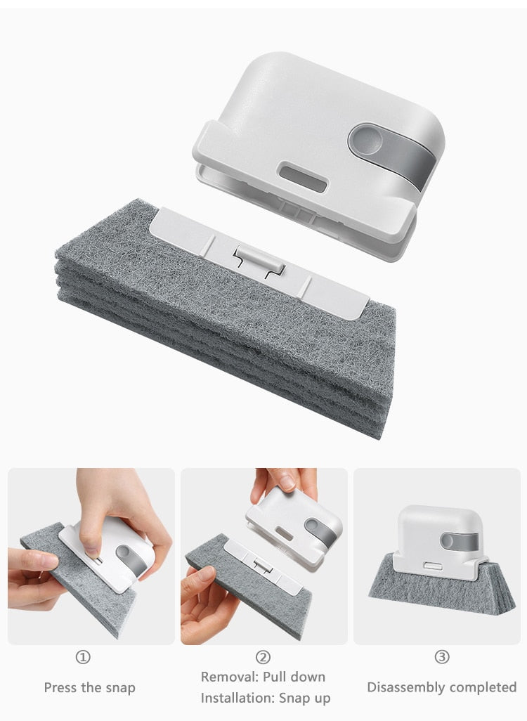Multi-Functional Crevice Cleaning Brush