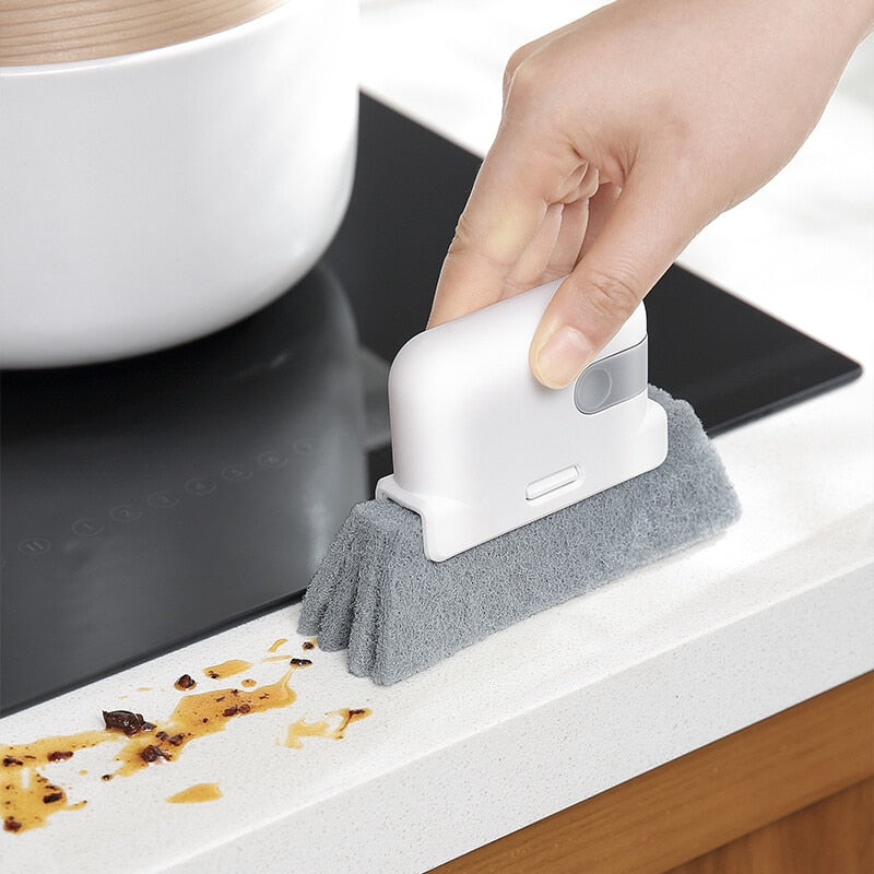 Multi-Functional Crevice Cleaning Brush