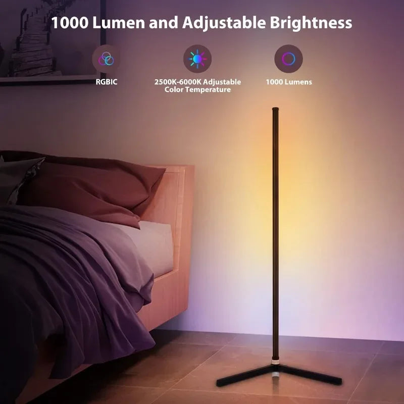 RGB Corner Floor Lamp