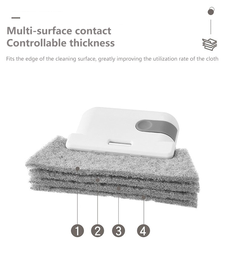 Multi-Functional Crevice Cleaning Brush