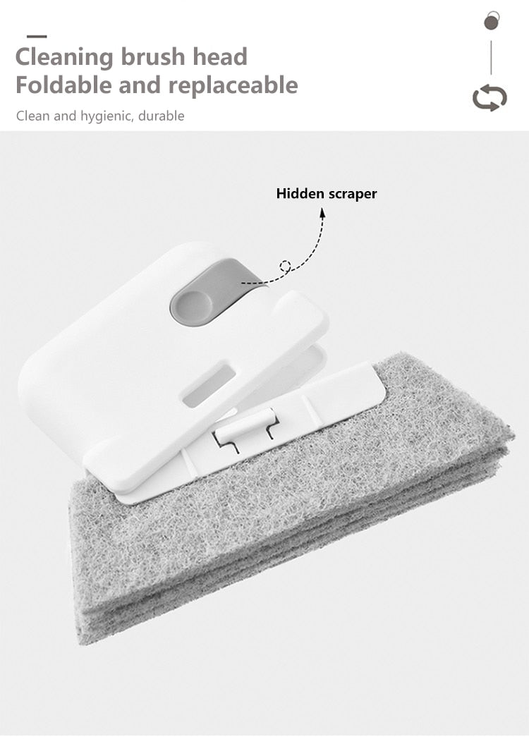Multi-Functional Crevice Cleaning Brush