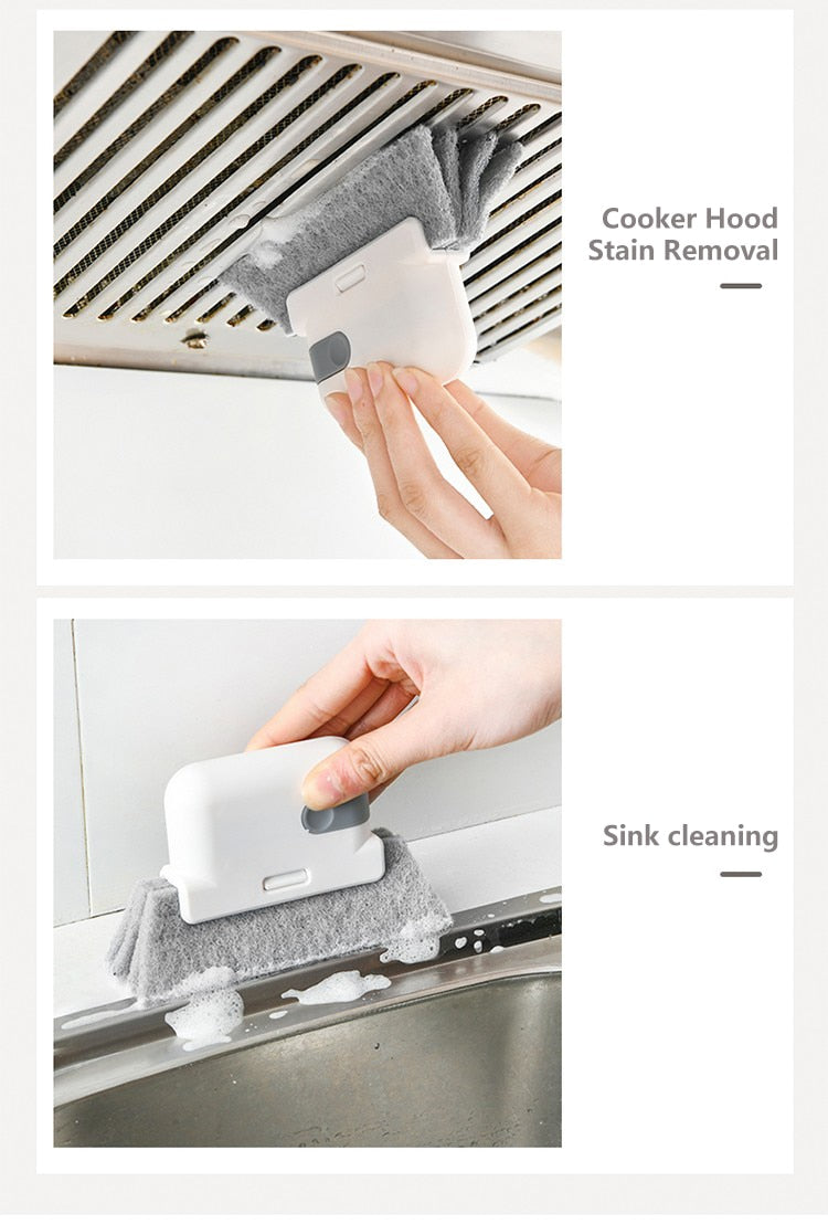 Multi-Functional Crevice Cleaning Brush