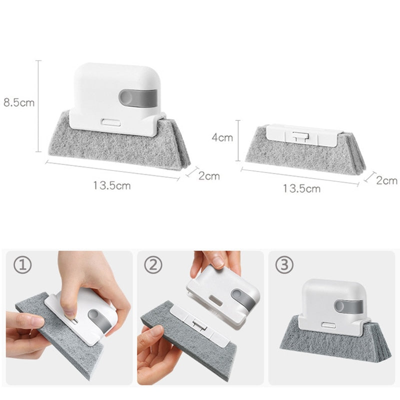 Multi-Functional Crevice Cleaning Brush