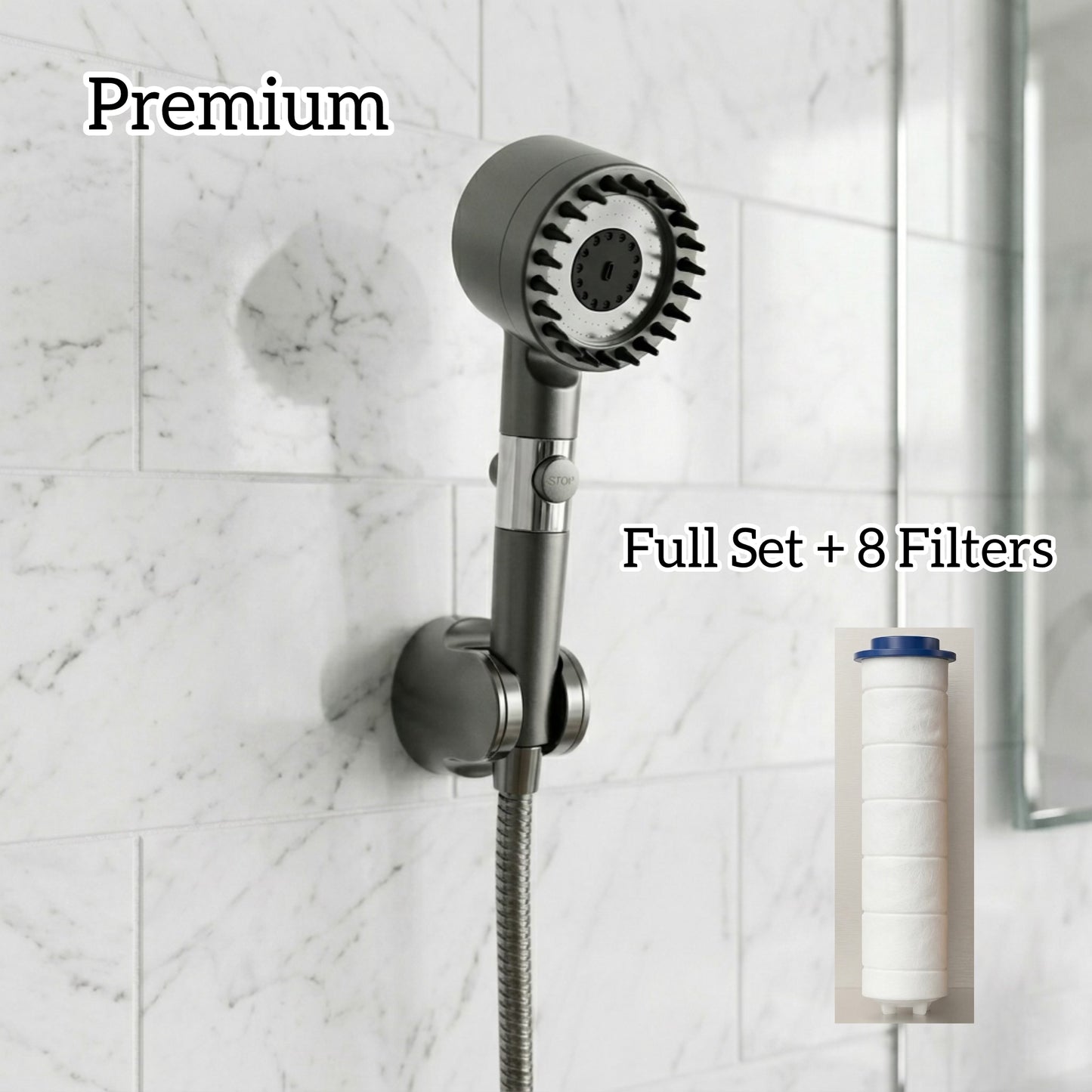 Ultimate Filtered Shower Head Set