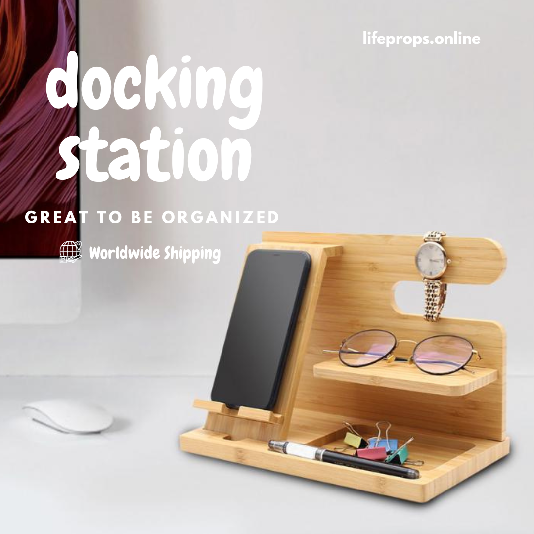 Wood Docking Station