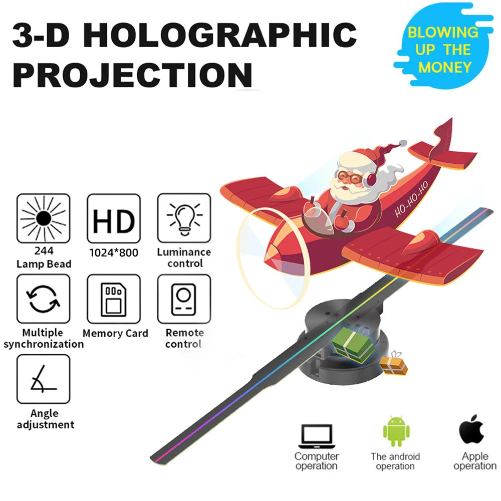 Lumina 3D – The Holographic Memory Projector