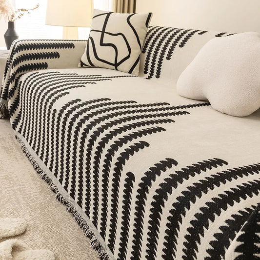 Jacquard Blanket Sofa Cover