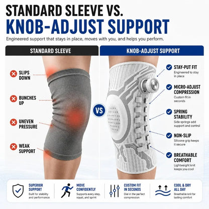 Knob Knee Brace