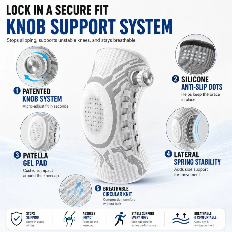 Knob Knee Brace