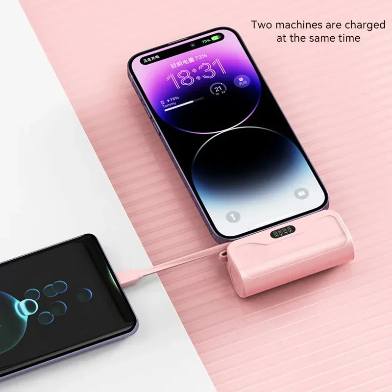 Mini Phone Charger 2 In 1